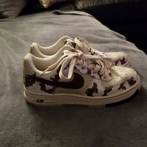 Camouflage Air Force 1's